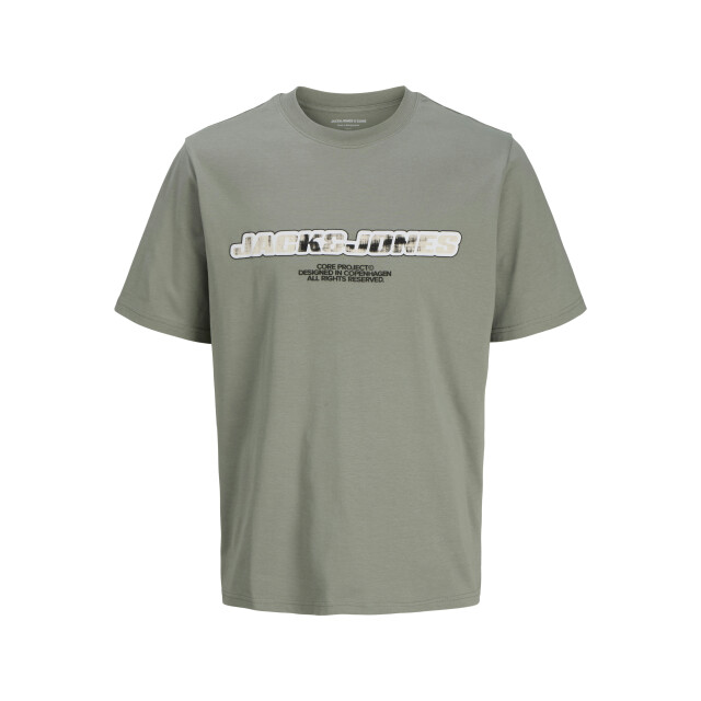 Jack & Jones Jcolido aop front print tee ss crew 12276626 large