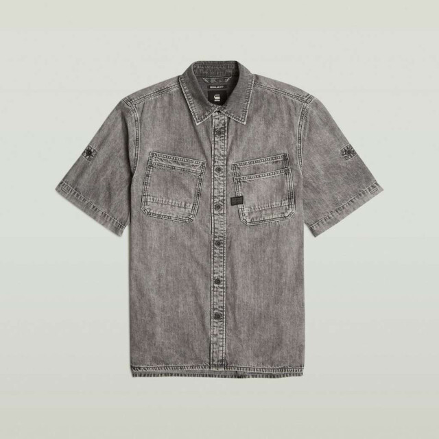 G-Star Slanted double pocket regular shirt D24602-D540-H162 large