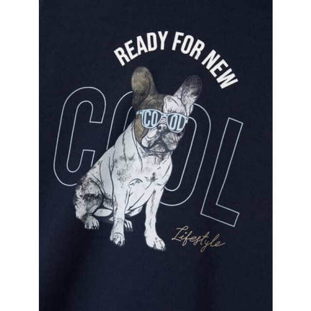 Name It Zomer hoodie jongens - nkmbedog 13241853-5715678246241 - Nkmbedog - Navy Blazer large