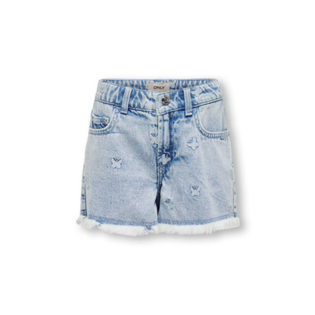 Only Zomer jeans short meisjes - kogrobyn 15352770 - 4804570 - Kogrobyn - blauw large