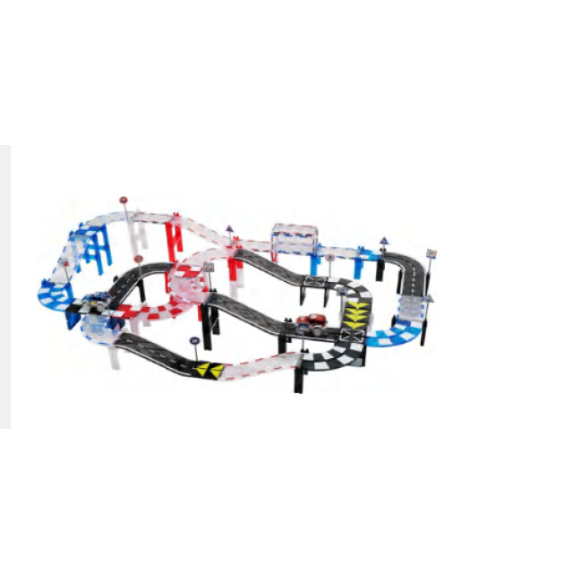 MNTL Magnetische autobaan set 72-delig G8219 large