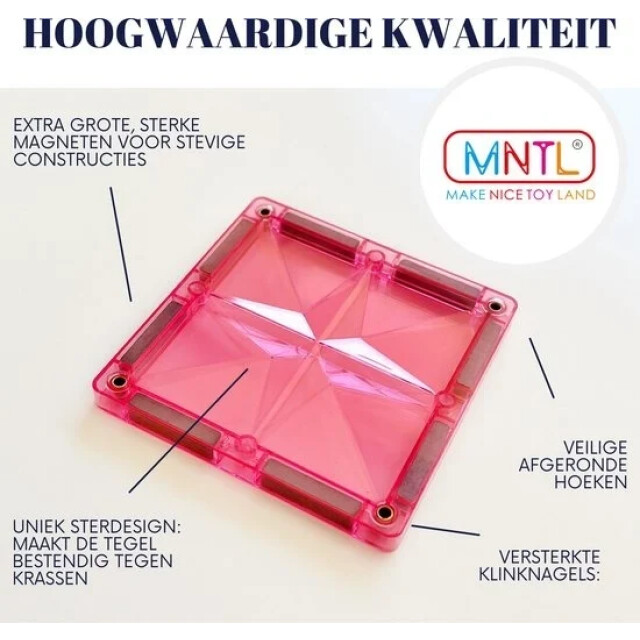 MNTL Magnetische tegels ruimtereisserie 177-delig classic MNTL-T18 large