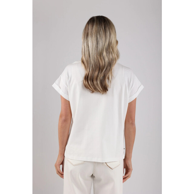 Nukus Nks04000 45 femke shirt adore offwhite/coral NKS04000 45 large