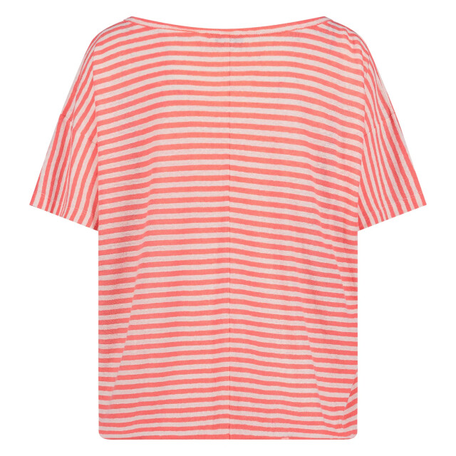 Nukus Nks01083 45 belen top stripes offwhite/coral NKS01083 45 large