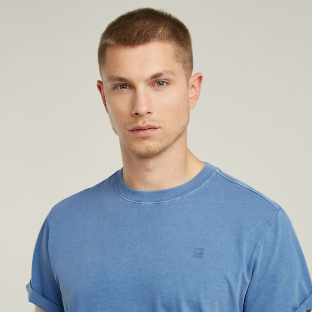 G-Star lash t-shirt d16396-2653 h177 dutch blue 05011.240.0144 large