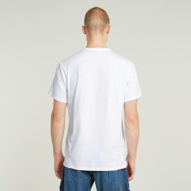 G-Star nifous t-shirt d24449-b255 110 white 05011.100.0272 large
