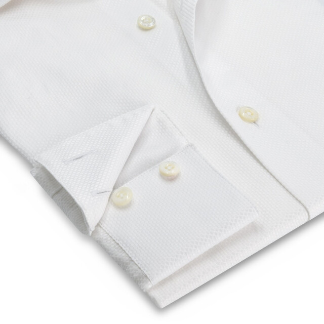 Circle of Gentlemen Augustin jacquard geweven shirt 100% co 000-20018-005- large