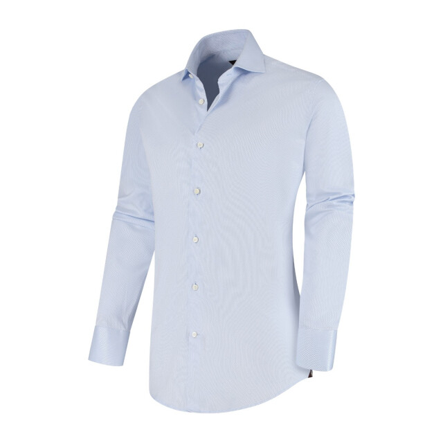 Circle of Gentlemen Amory jacquard geweven shirt 100% co 000-20021-505- large