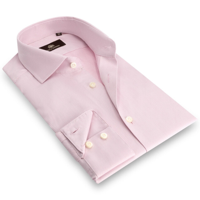 Circle of Gentlemen Axel jacquard geweven shirt 100% co 000-20023-205- large