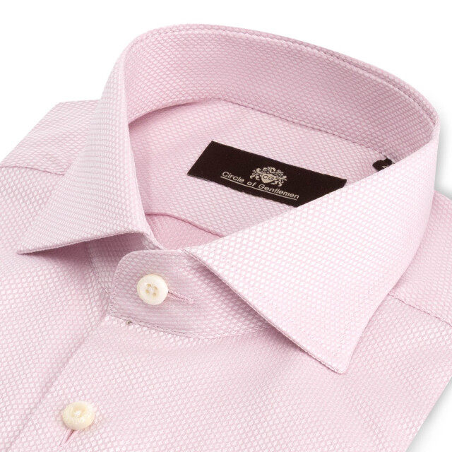 Circle of Gentlemen Axel jacquard geweven shirt 100% co 000-20023-205- large
