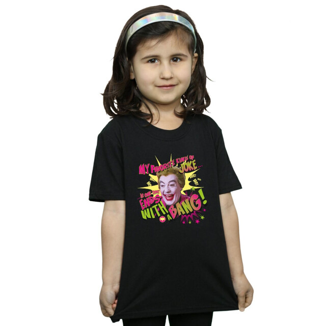 Li-cense Dc comics meisjes batman tv-serie joker bang katoenen t-shirt UTBI10880_black large