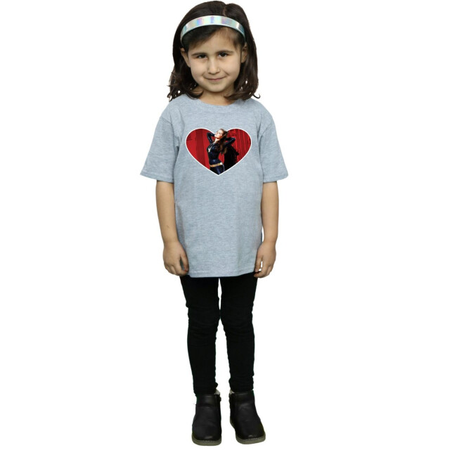 Li-cense Dc comics meisjes batman tv-serie catwoman hart katoenen t-shirt UTBI10850_sportsgrey large