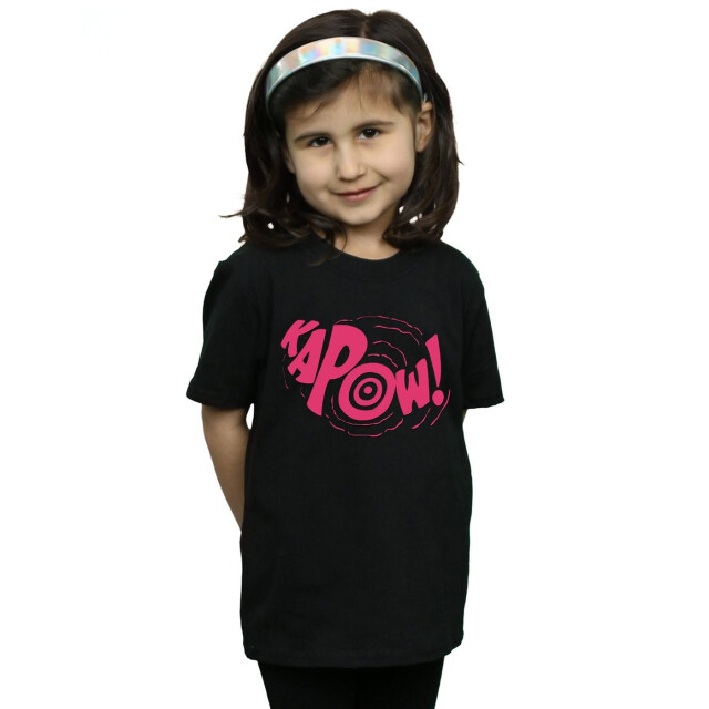 Li-cense Dc comics meisjes batman tv-serie kapow katoenen t-shirt UTBI10909_black large