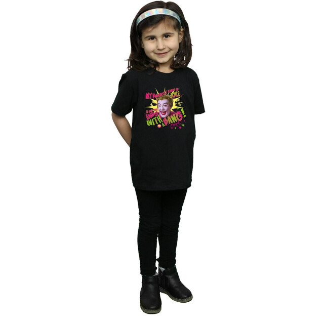 Li-cense Dc comics meisjes batman tv-serie joker bang katoenen t-shirt UTBI10880_black large