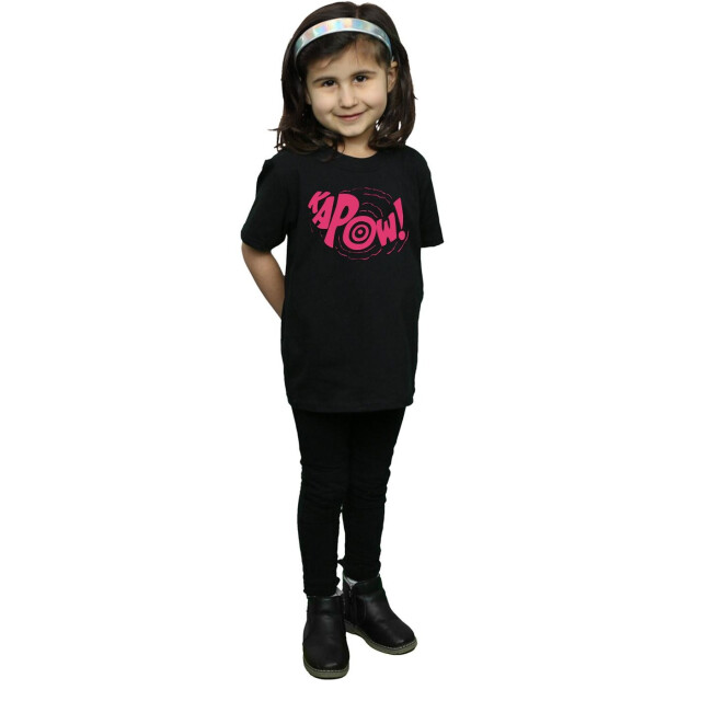 Li-cense Dc comics meisjes batman tv-serie kapow katoenen t-shirt UTBI10909_black large