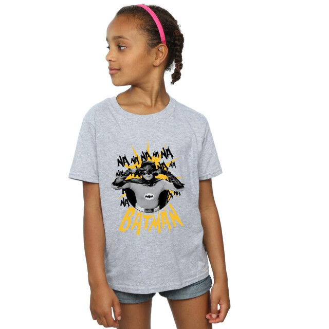 Li-cense Dc comics meisjes batman tv-serie nananana katoenen t-shirt UTBI10822_sportsgrey large