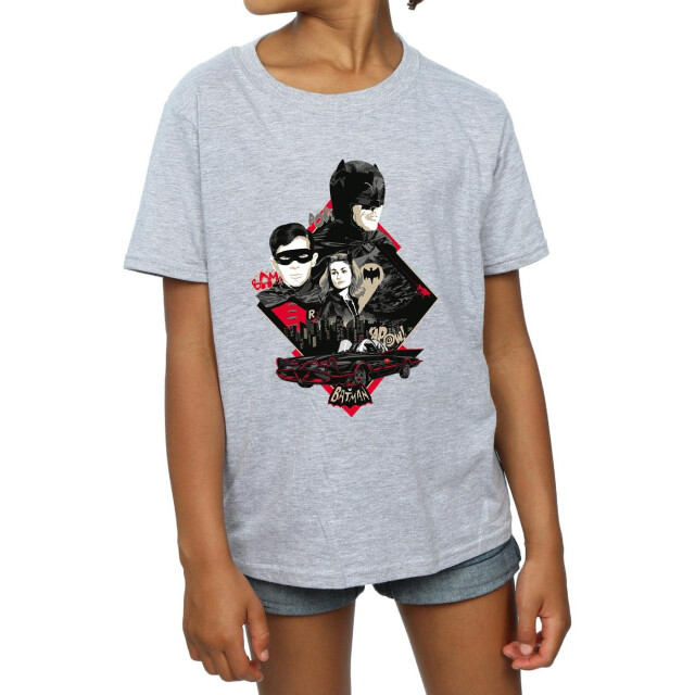Li-cense Dc comics meisjes batman tv-serie character skyline katoenen t-shirt UTBI10973_sportsgrey large