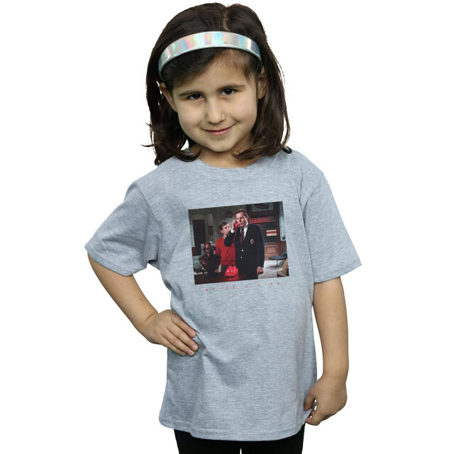 Li-cense Dc comics meisjes batman tv-serie bruce & dick foto katoenen t-shirt UTBI11035_sportsgrey large