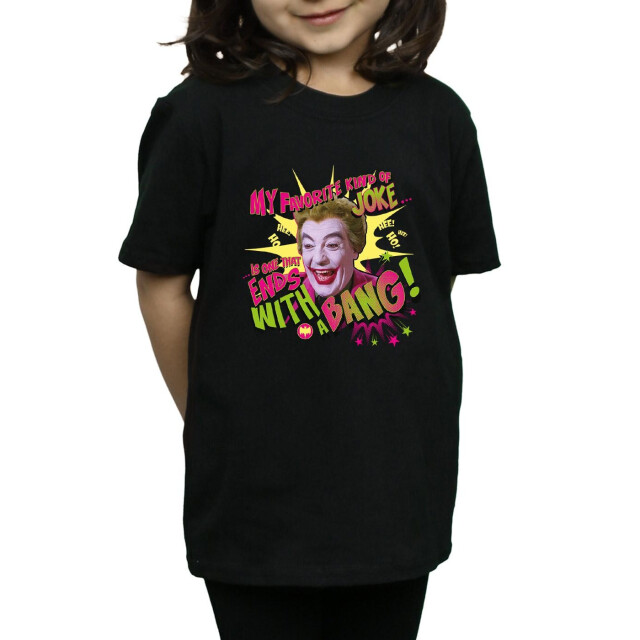Li-cense Dc comics meisjes batman tv-serie joker bang katoenen t-shirt UTBI10880_black large