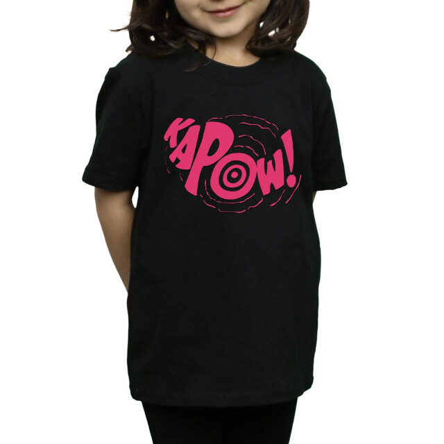 Li-cense Dc comics meisjes batman tv-serie kapow katoenen t-shirt UTBI10909_black large