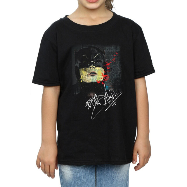 Li-cense Dc comics meisjes batman tv-serie handtekening katoenen t-shirt UTBI10999_black large