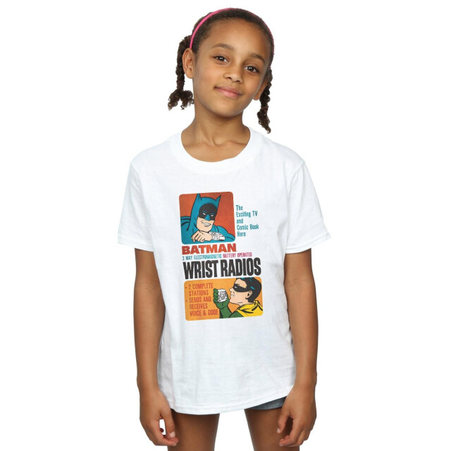 Li-cense Dc comics meisjes batman tv-serie polsradio's katoenen t-shirt UTBI11031_white large