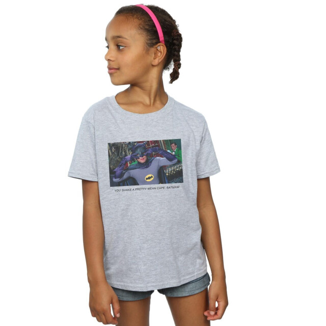 Li-cense Dc comics meisjes batman tv-serie mean cape katoenen t-shirt UTBI11170_sportsgrey large