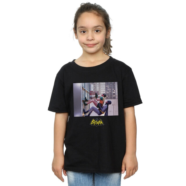 Li-cense Dc comics meisjes batman tv-serie skyscraper climb katoenen t-shirt UTBI11303_black large
