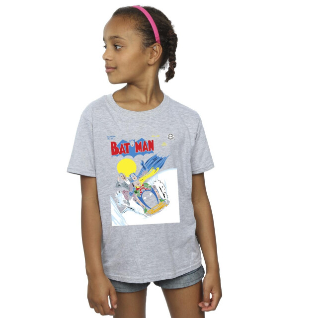 Li-cense Dc comics meisjes batman sneeuwmobiel katoenen t-shirt UTBI10182_sportsgrey large
