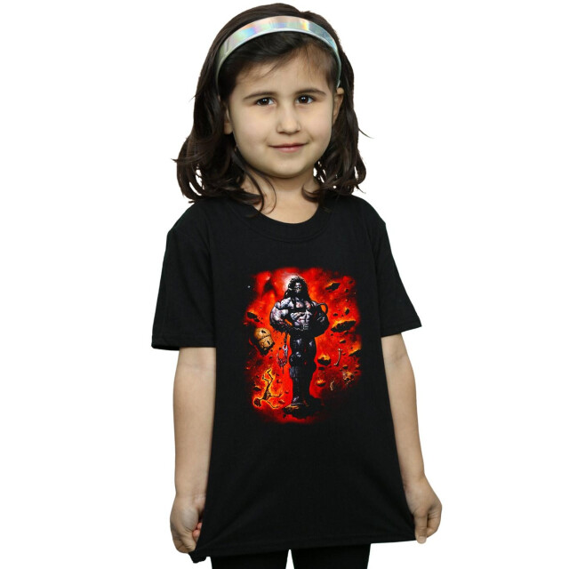 Li-cense Dc comics meisjes lobo cosmos katoenen t-shirt UTBI22362_black large