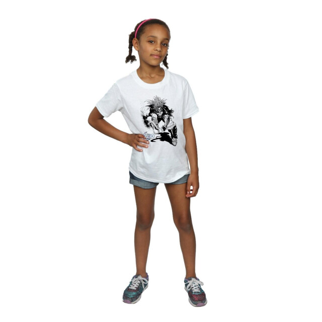 Li-cense Dc comics meisjes lobo schets katoen t-shirt UTBI22365_white large