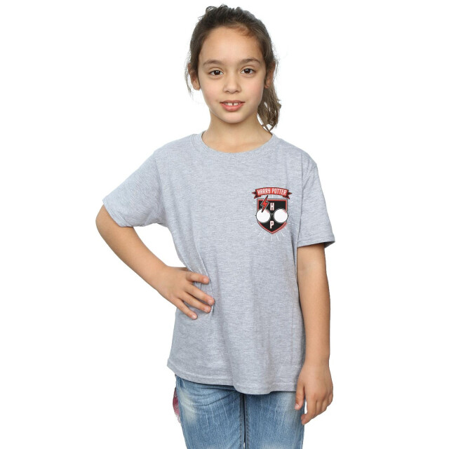 Li-cense Harry potter meisjes toon bril zak katoenen t-shirt UTBI21677_sportsgrey large