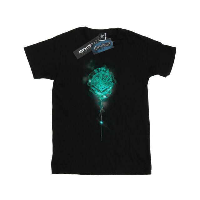 Li-cense Harry potter meisjes zweinstein borstwering mist katoenen t-shirt UTBI20770_black large