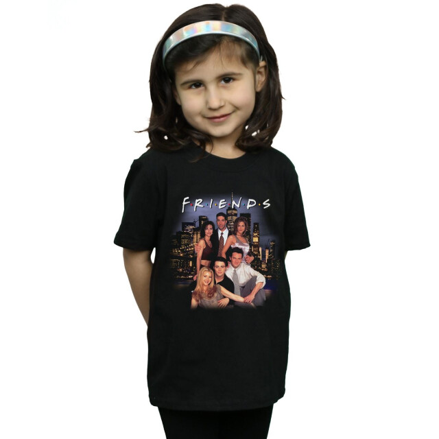 Li-cense Friends meisjes hommage groepsfoto katoenen t-shirt UTBI19099_black large