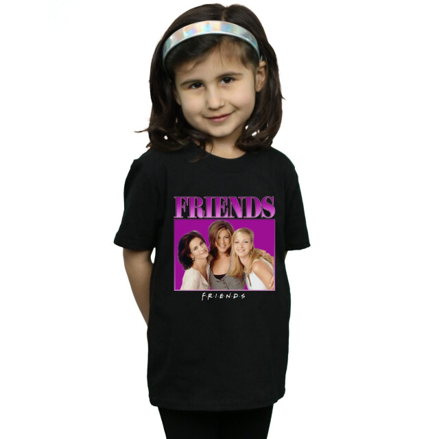 Li-cense Friends meisjes monica rachel phoebe hommage katoenen t-shirt UTBI19102_black large