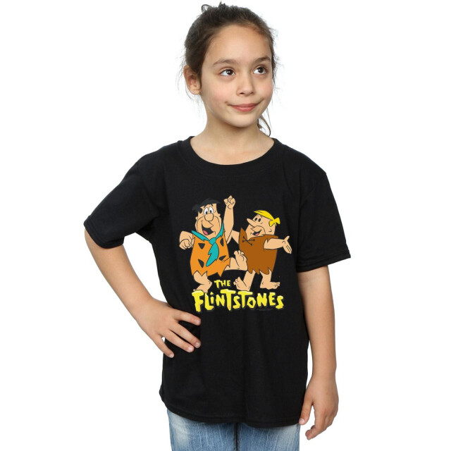 Li-cense The flintstones meisjes fred en barney katoenen t-shirt UTBI18247_black large