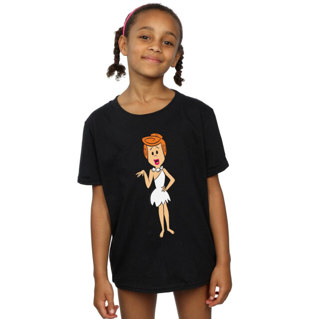 Li-cense The flintstones meisjes wilma flintstone classic pose katoenen t-shirt UTBI18165_black large