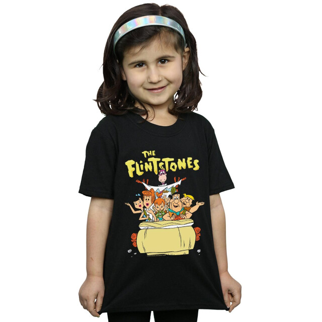 Li-cense The flintstones meisjes the ride katoenen t-shirt UTBI18248_black large