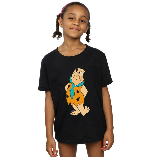 Li-cense The flintstones meisjes fred flintstone kick katoenen t-shirt UTBI18143_black large