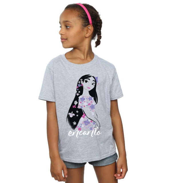 Li-cense Disney meisjes encanto isabela katoenen t-shirt UTBI17571_sportsgrey large