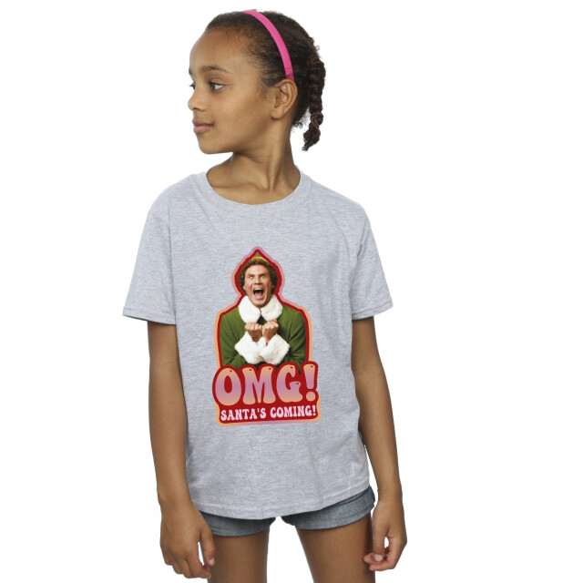 Li-cense Elf katoenen t-shirt voor meisjes UTBI17493_sportsgrey large