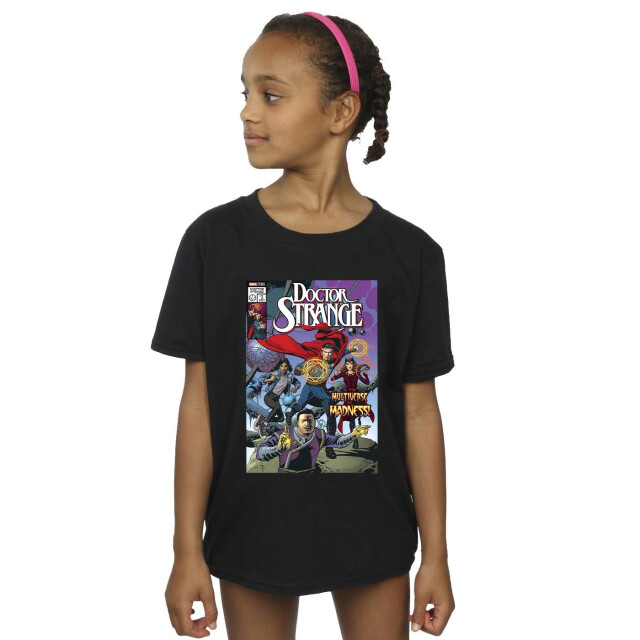 Li-cense Marvel meisjes doctor strange stripcirkels katoenen t-shirt UTBI16868_black large