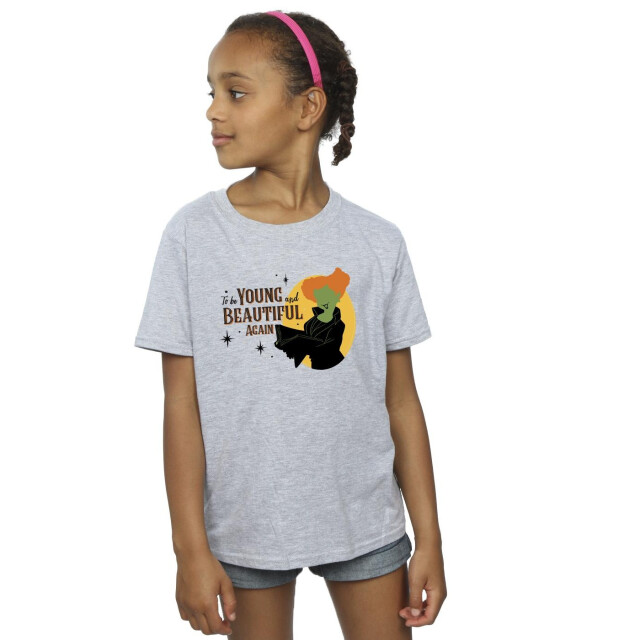 Li-cense Disney meisjes hocus pocus to be winifred katoenen t-shirt UTBI16670_sportsgrey large