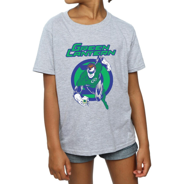 Li-cense Dc comics meisjes green lantern leap katoenen t-shirt UTBI16076_sportsgrey large
