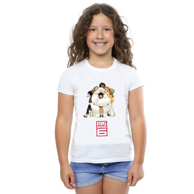 Li-cense Big hero 6 meisjes baymax hug katoenen t-shirt UTBI1462_white large