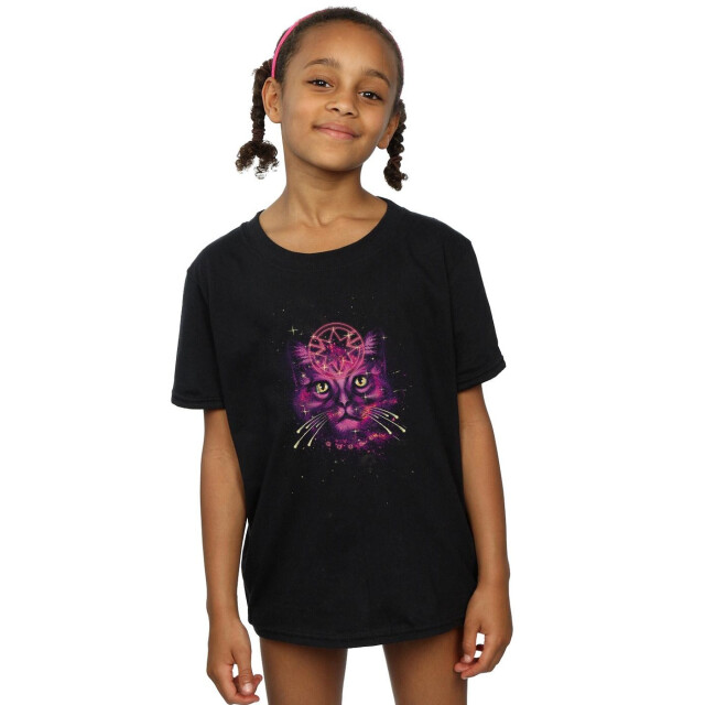 Li-cense Marvel meisjes captain neon goose katoenen t-shirt UTBI15257_black large