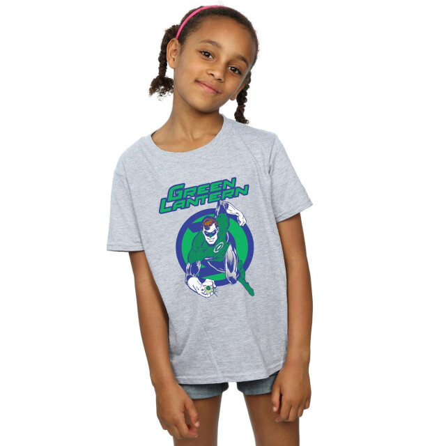 Li-cense Dc comics meisjes green lantern leap katoenen t-shirt UTBI16076_sportsgrey large