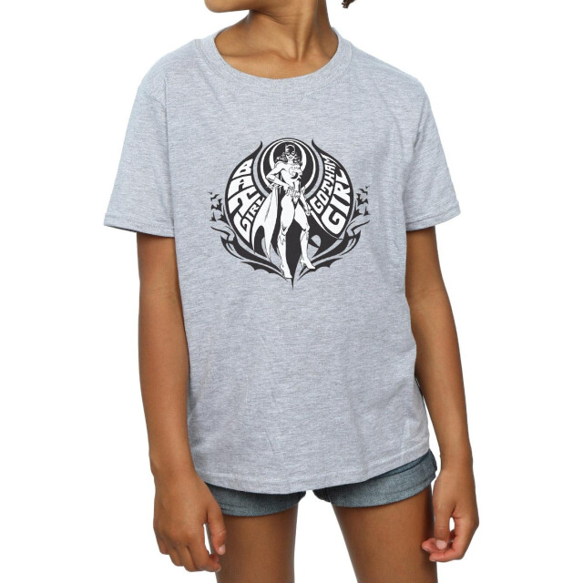 Li-cense Dc comics meisjes batgirl gotham girl katoenen t-shirt UTBI15995_sportsgrey large