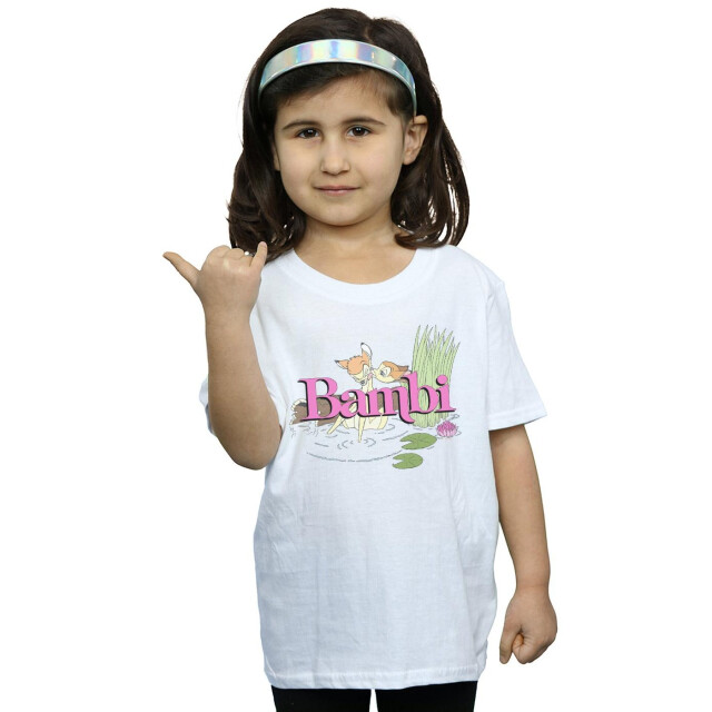 Li-cense Disney meisjes bambi kus katoen t-shirt UTBI14270_white large