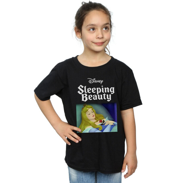 Li-cense Disney meisjes doornroosje aurora katoenen t-shirt UTBI14357_black large
